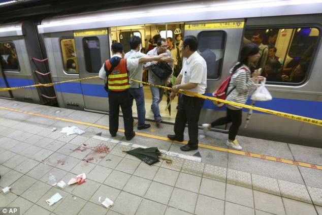 女子中学生が電車に飛び込み自殺した現場